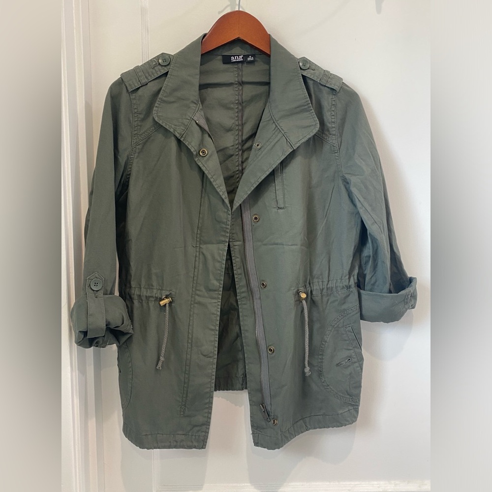 ana green military jacket
